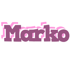 Marko relaxing logo