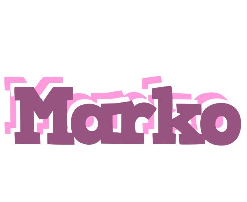 Marko relaxing logo