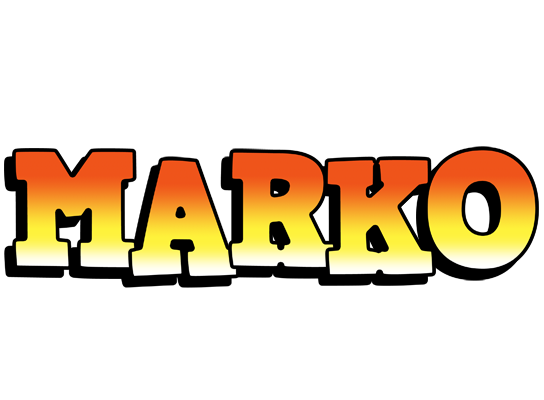 Marko sunset logo