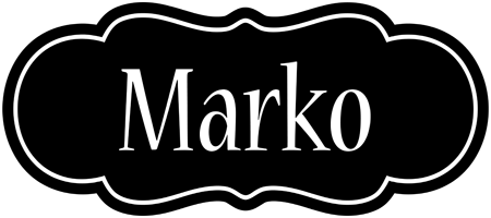 Marko welcome logo