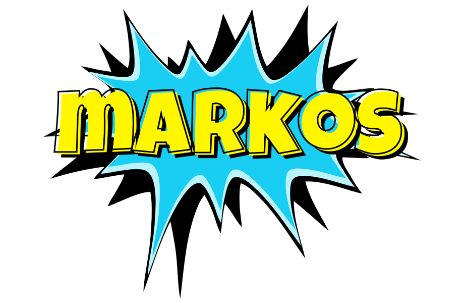Markos amazing logo