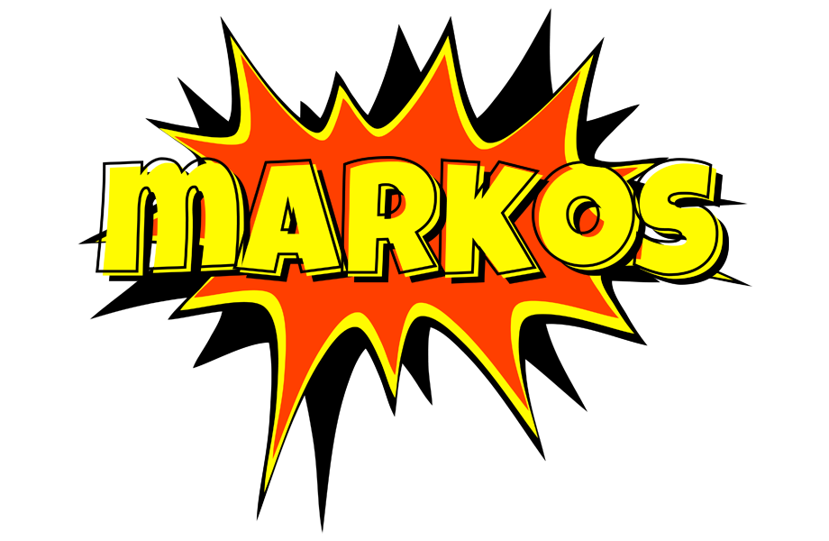 Markos bazinga logo