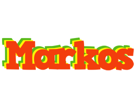 Markos bbq logo