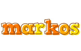 Markos desert logo