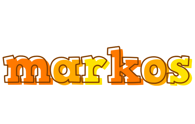Markos desert logo
