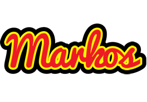 Markos fireman logo