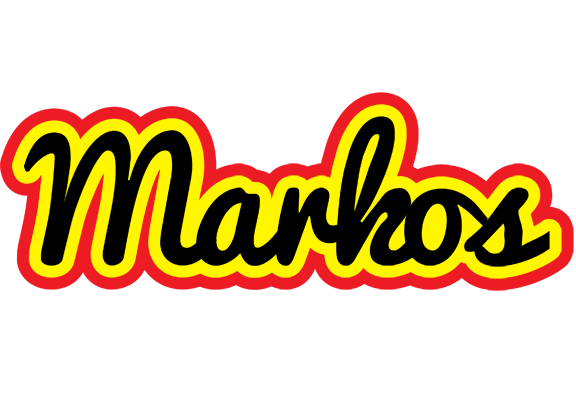 Markos flaming logo