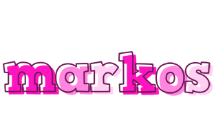 Markos hello logo