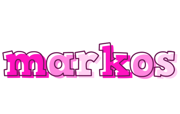 Markos hello logo