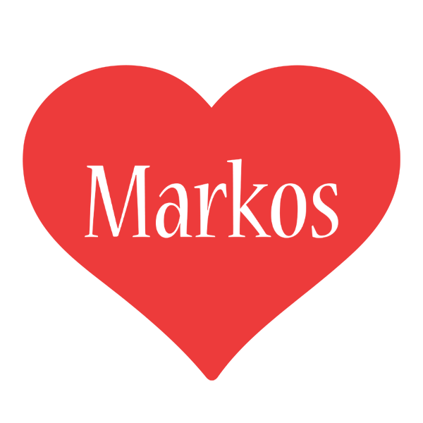 Markos love logo