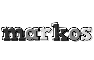 Markos night logo