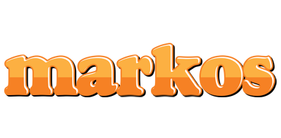 Markos orange logo