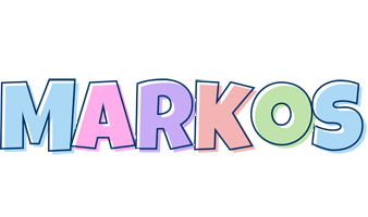 Markos pastel logo