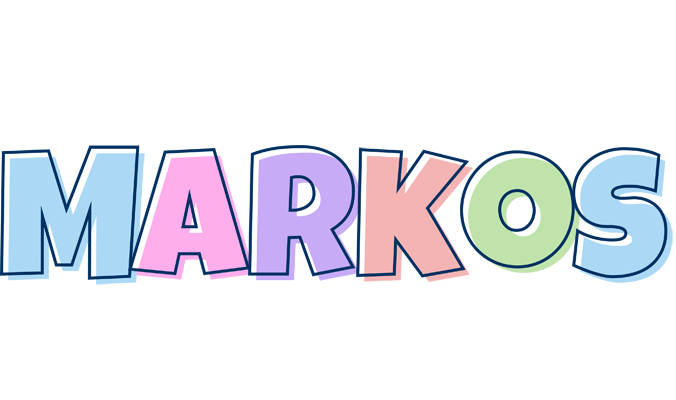 Markos pastel logo