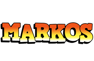 Markos sunset logo