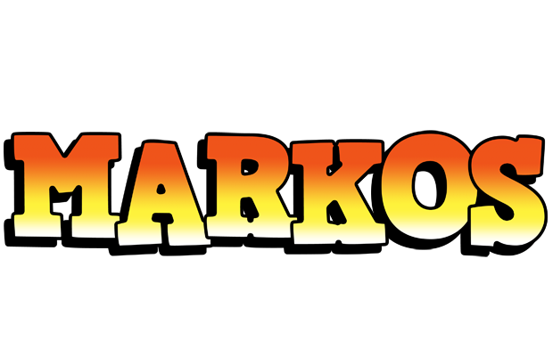 Markos sunset logo
