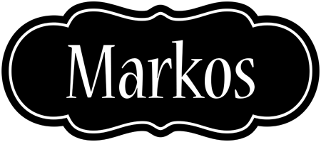 Markos welcome logo