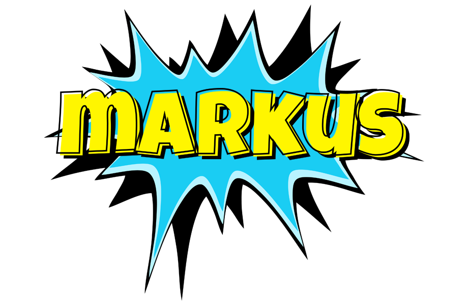 Markus amazing logo
