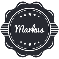 Markus badge logo