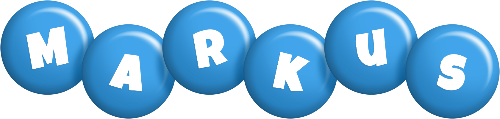 Markus candy-blue logo