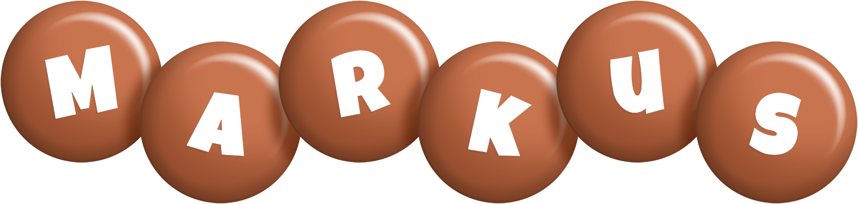 Markus candy-brown logo