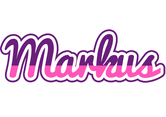 Markus cheerful logo