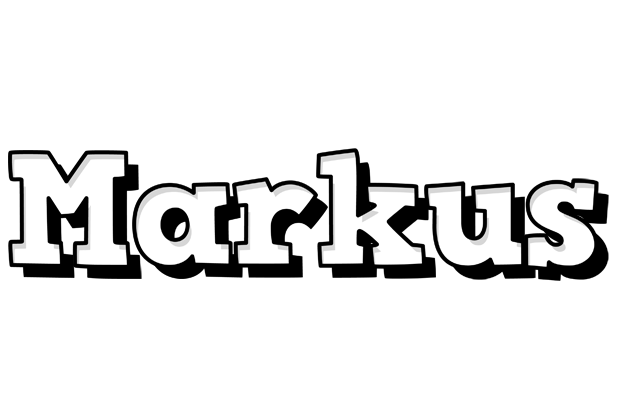 Markus snowing logo