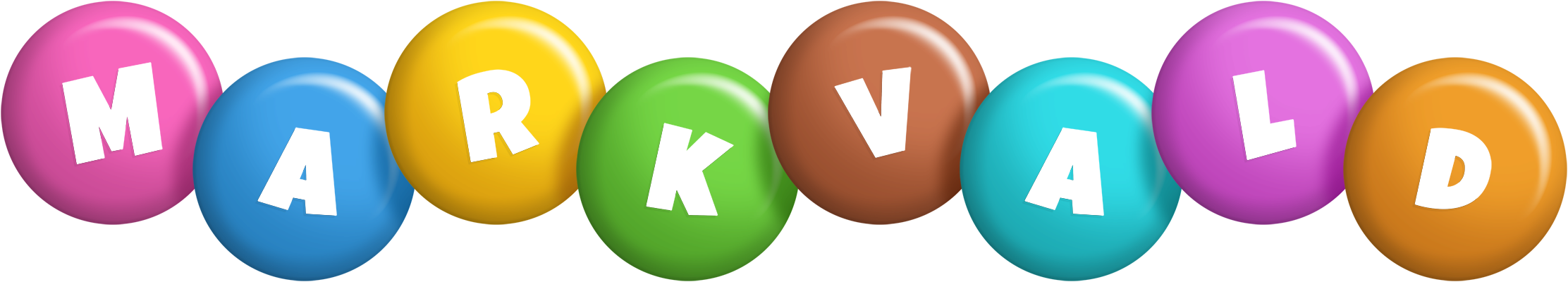 Markvald candy logo