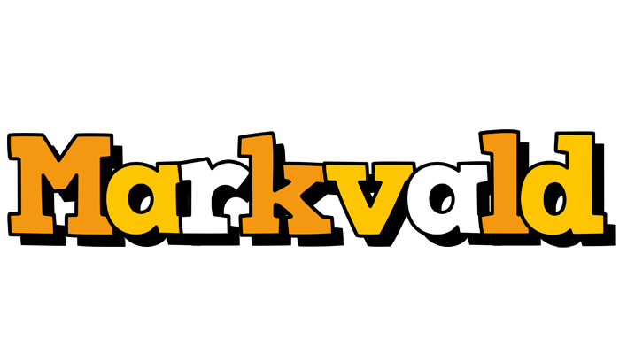 Markvald cartoon logo