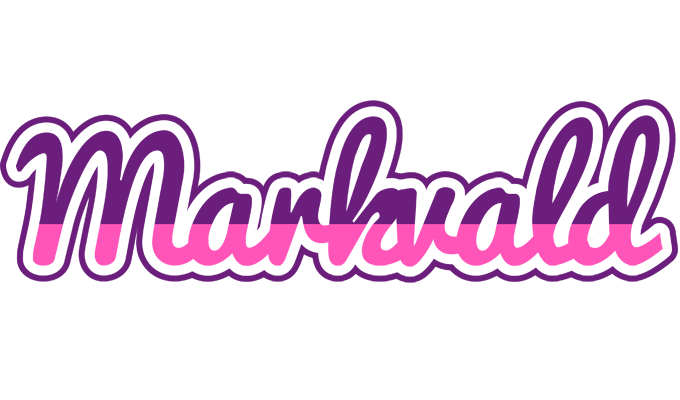 Markvald cheerful logo