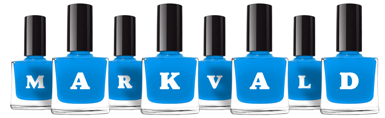 Markvald glossy logo