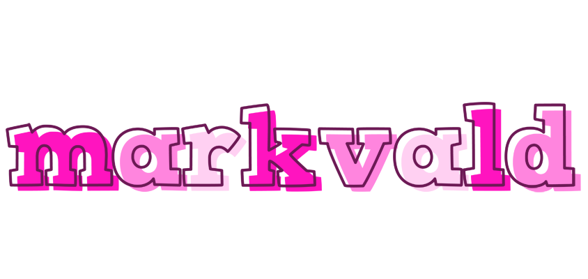 Markvald hello logo