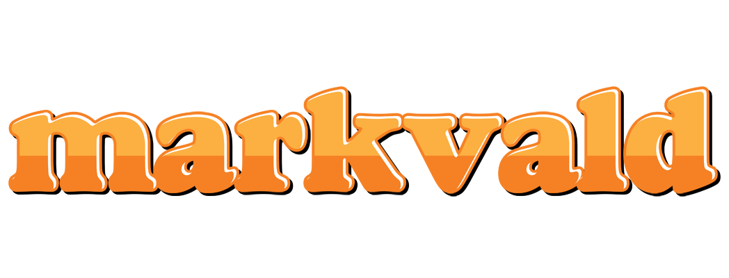Markvald orange logo
