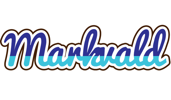 Markvald raining logo