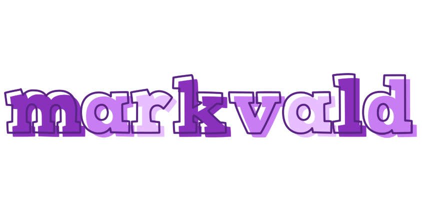 Markvald sensual logo
