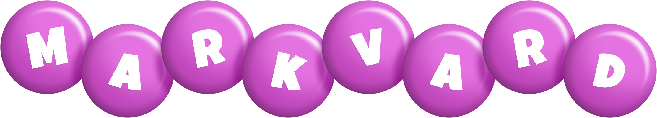Markvard candy-purple logo
