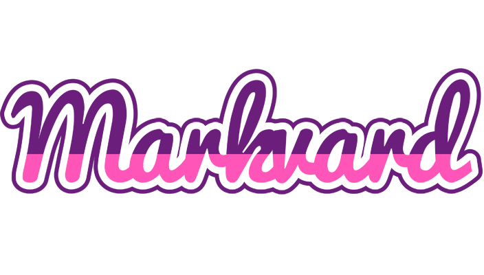 Markvard cheerful logo