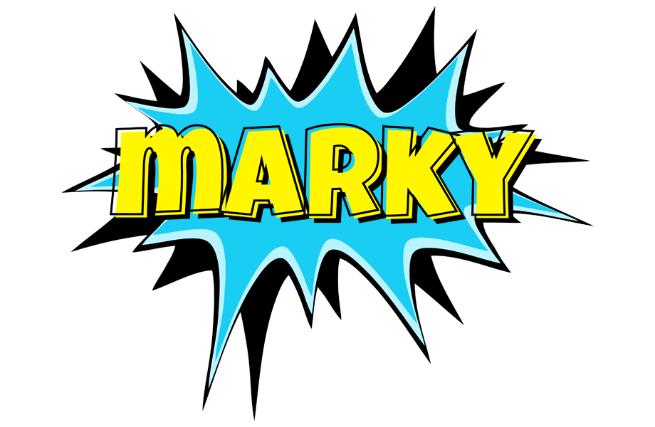 Marky amazing logo