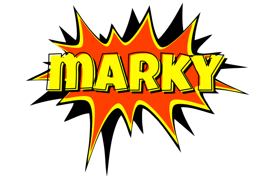 Marky bazinga logo