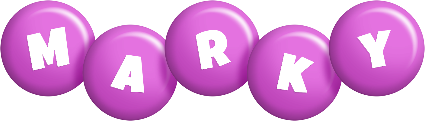 Marky candy-purple logo