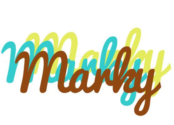 Marky cupcake logo