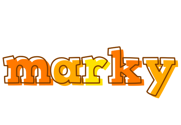Marky desert logo