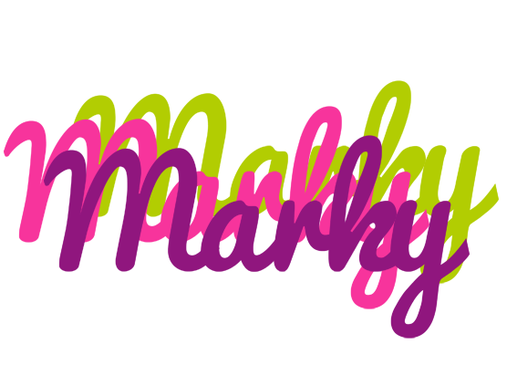 Marky flowers logo