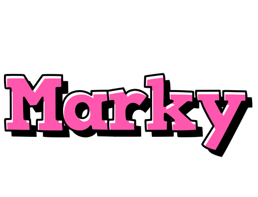 Marky girlish logo