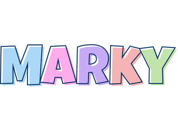 Marky pastel logo