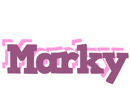 Marky relaxing logo