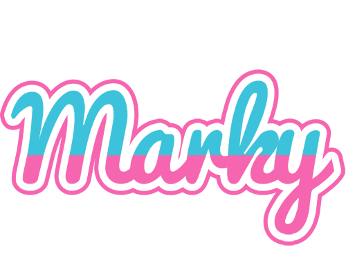 Marky woman logo