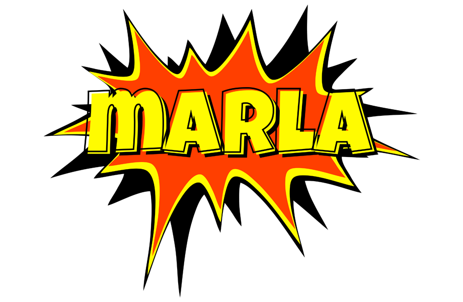 Marla bazinga logo