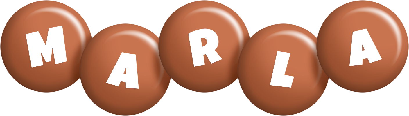 Marla candy-brown logo