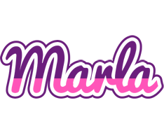 Marla cheerful logo